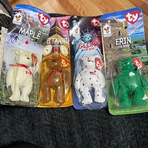 Ty Babies collect all 4. All 4 are still in the packaging.